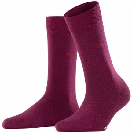 Burlington Bloomsbury Wool Sock Weinrot Gr 36/41 Damen