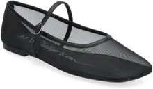 Id Mesh Mary Jane Flat Designers Sandals Flat Black 3.1 Phillip Lim