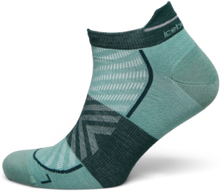 Men Merino Run+ Ultralight Micro Sport Socks Ankle Socks Green Icebreaker