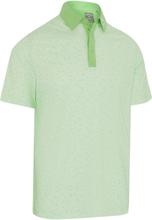 Trademark All Over Chev Polo Tops Polos Short-sleeved Green Callaway