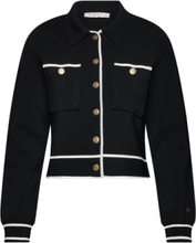 Rexie Jacket Designers Cropped Blazers Black BUSNEL