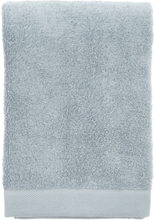 Håndklæde Comfort Organic Home Textiles Bathroom Textiles Towels & Bath Towels Guest Towels Blue Södahl