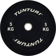 Tunturi Training Bumper Plate 5kg Schwarz