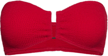 Blake Bandeau Baywatch Red Eco Swimwear Bikinis Bikini Tops Bandeau Bikinitops Red Bond-Eye