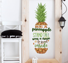 Be A Pineapple Muursticker