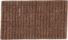Bademåtte Tiles Home Textiles Rugs & Carpets Bath Rugs Brown Z Denmark