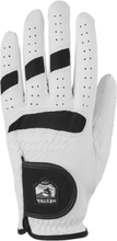 Golf Leather Left - 5 Finger Offwhite/Black-6 Accessories Sports Equipment Golf Equipment White Hestra