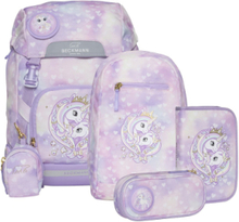Classic Set, Unicorn Princess Purple Accessories Bags Backpacks Purple Beckmann Of Norway