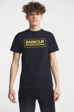Barbour T-Shirt B.Intl Boys Essential Logo Tee Svart