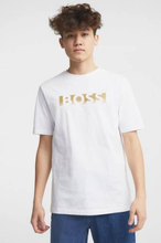BOSS T-shirt Short Sleeves Tee-Shirt Hvit