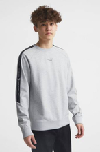 Calvin Klein Sweatshirt Punto Logo Tape Sweatshirt Grå