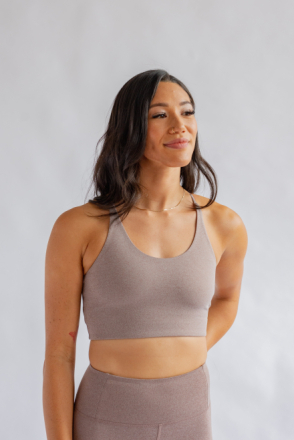 Girlfriend Collection Women's Cleo Bra - Made from Recycled Plastic Bottles