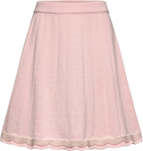 Lt. Knitted Tennis Skirt Dresses & Skirts Skirts Midi Skirts Pink Copenhagen Colors