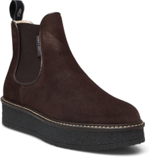 Dupla Shoes Chelsea Boots Brown Hush Puppies