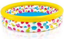 Intex Aufblasbares Schwimmbecken 'Cool Dots' groß Weiß mit farbigen Punkten