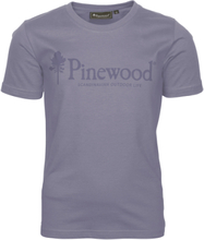 Pinewood Pinewood Kids' Outdoor Life T-Shirt L.Lilac T-shirts 116