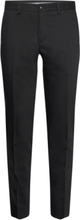 Technical Stretch Pants - Combi Sui Bottoms Trousers Formal Black Lindbergh Black