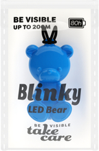 Reflex Blinky Bear med LED belysning-Blue