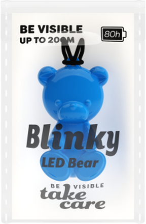 Reflex Blinky Bear med LED belysning-Green
