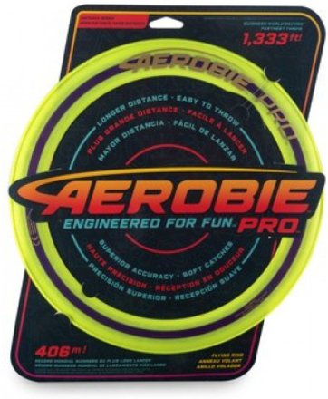 Aerobie Frisbee Pro Ring Gelb