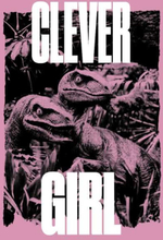 Jurassic Park Clever Girl Unisex T-Shirt - Pink Acid Wash - S - Pink Acid Wash