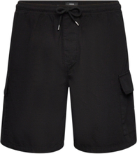 Cotton Ripstop Cargo Shorts Bottoms Shorts Cargo Shorts Black Mads Nørgaard
