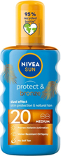 NIVEA SUN Protect & Bronze Oil Spray SPF20 200 ml