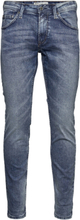 Slim Piers Blue Denim Slim Jeans Blå Tom Tailor*Betinget Tilbud