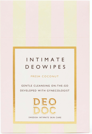 DeoDoc Fresh Coconut Intimate Deowipes - Fresh Coconut