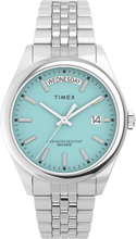 Klocka Timex Legacy Day and Date Tiffany TW2V68400 Silver/ Turquoise