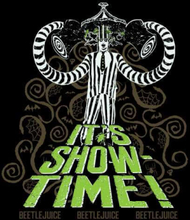 Beetlejuice It's Show-Time Unisex T-Shirt - Black - S - Schwarz