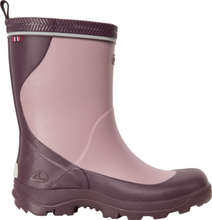 Viking Footwear Viking Footwear Juniors' Storm Dusty Pink/Grape Gummistøvler 34