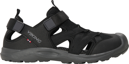 Viking Footwear Viking Unisex Adventure Black/Charcoal Sandaler 42
