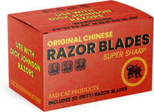 Dick Johnson Original Chinese Razor Blades Super Sharp