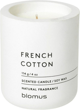 blomus Scented Candle Lily White French Cotton 114 g