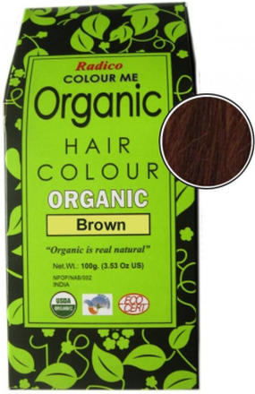 Radico Colour Me Organic Brown Brown