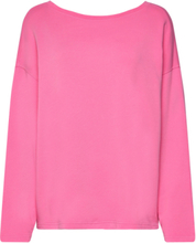 Hapylife Tops T-shirts & Tops Long-sleeved Pink American Vintage