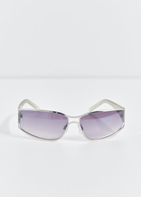 Gina Tricot - Slim metal sunglasses - solglasögon - Silver - ONESIZE - Female