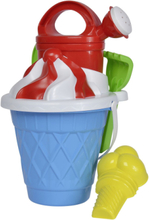 Androni Bucket Set Ice Cream Wafer Toys Outdoor Toys Sand Toys Multi/patterned Simba Toys