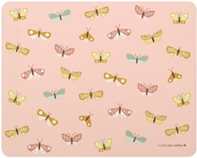 A Little Lovely Company Underlägg Butterflies (Rosa)