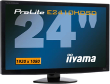 Iiyama E2410HDSD - 24 inch - 1920x1080 - Zwart