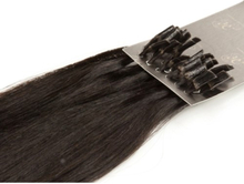 Rapunzel of Sweden Nail Hair Premium Straight 50 cm 1.2 Black Bro