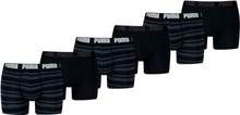 Puma Boxershorts Everyday Heritage Stripe 6-pack Black / Black-XL