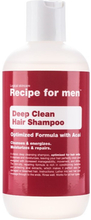 Recipe for men Deep Clean Hair Shampoo 250 ml