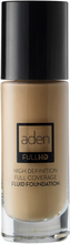 Aden Fluid Foundation Full HD Honey-05