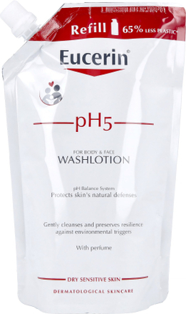 Eucerin pH5 Washlotion Refill Parfymerad 400 ml