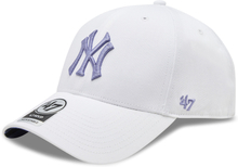 Keps 47 Brand Mlb New York Yankees Enamel Twist Under '47 Mvp B-ENLSP17CTP-WH White