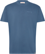Application T-Shirt Tops T-Kortærmet Skjorte Blue Revolution