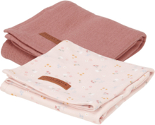 Little Dutch - Svøb 70 X 70 Pink Blush / Little Pink Flowers Baby & Maternity Baby Sleep Muslins Muslin Blankets Multi/patterned Little Dutch