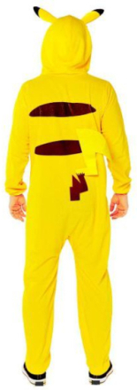 Lisensiert Pikachu Kigurumi Kostyme til Voksen - XXL